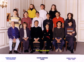 2003-2004 Classe PreTerminale